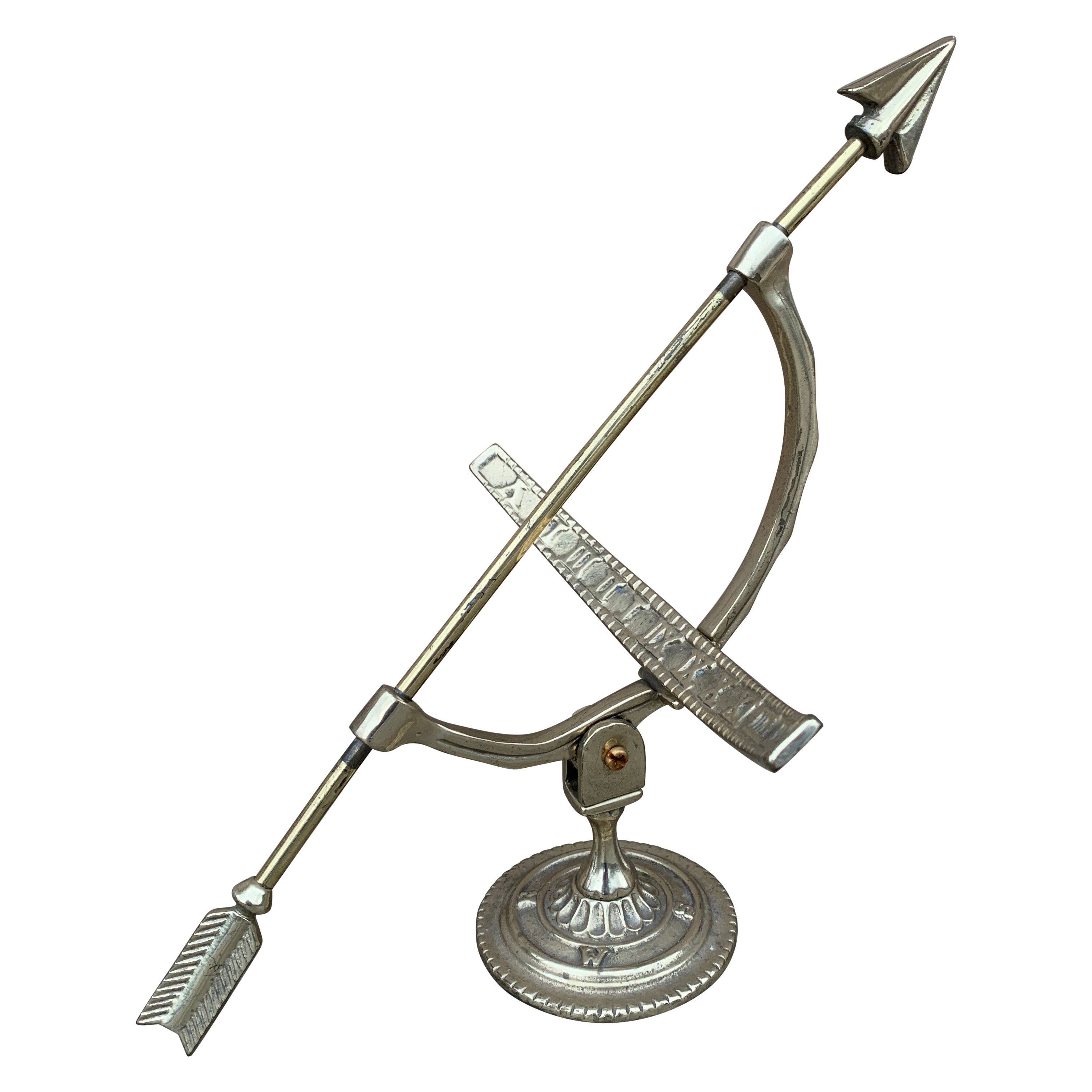 Vintage Neoklassische Französisch Land Messing Garten Armillary Sonnenuhr