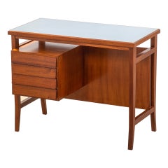 siglo XX, Gio Ponti para Schirolli Escritorio de madera