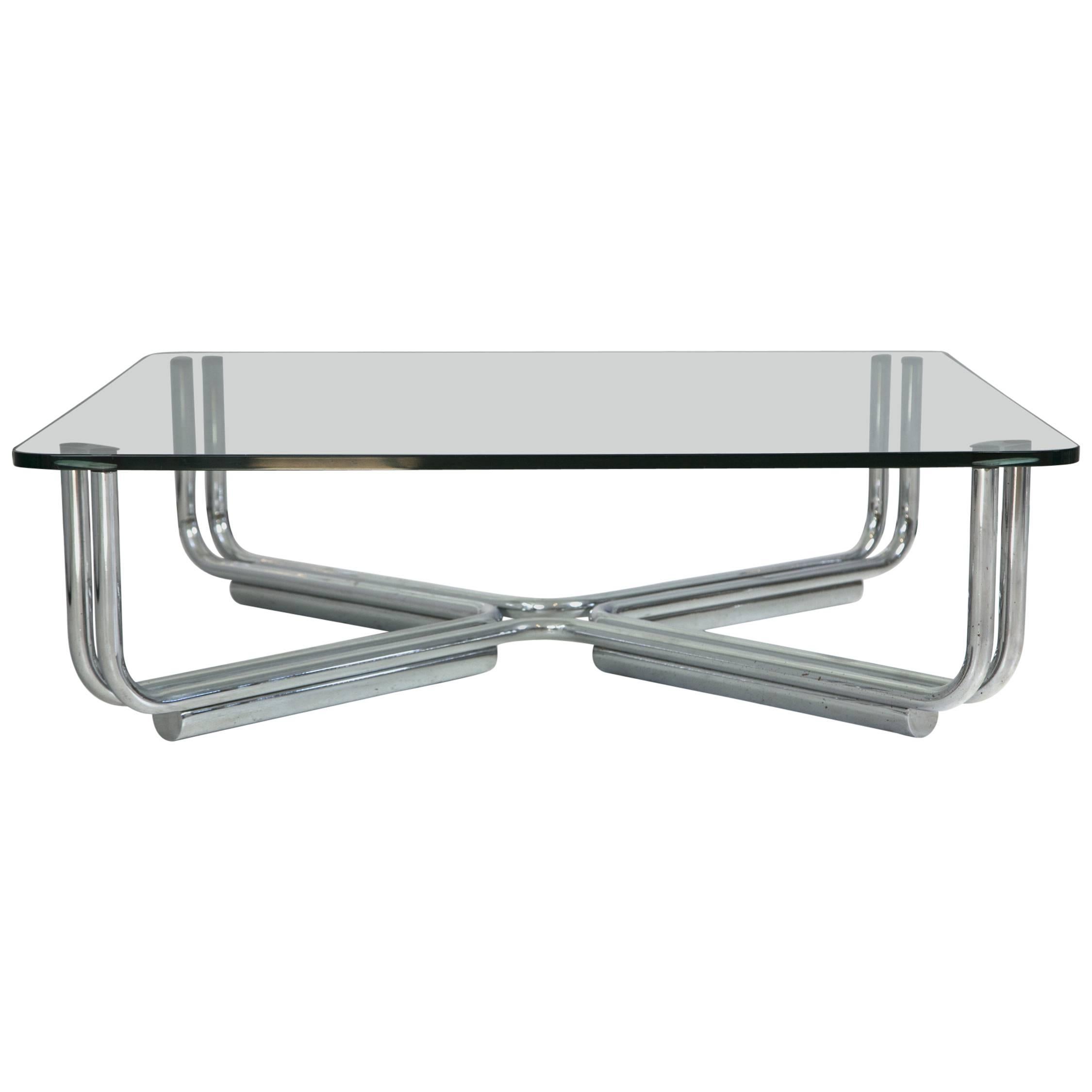 Gianfranco Frattini for Cassina Tubular Coffee Table