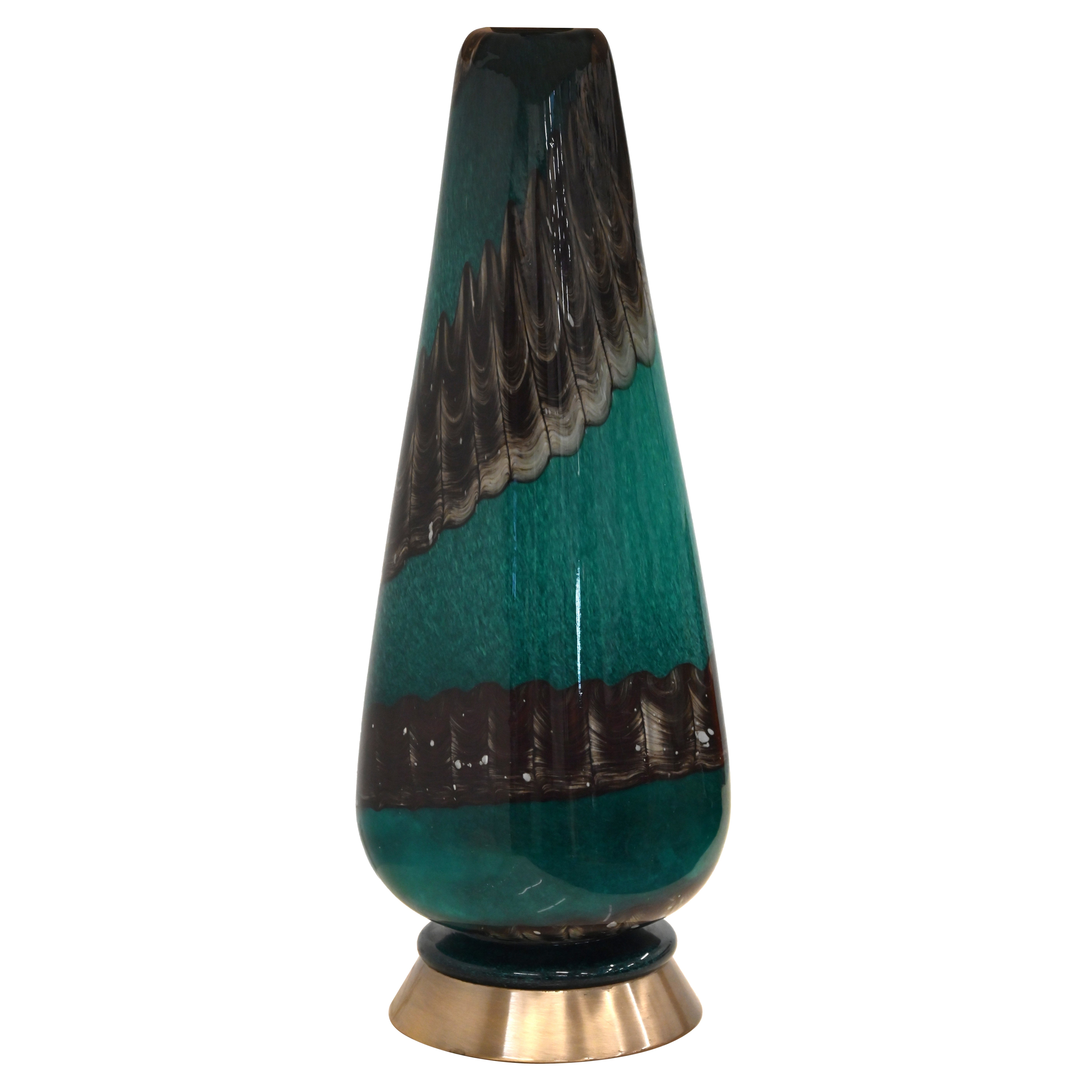 Lampada da tavolo monumentale Ercole Barovier Eugeneo/Neolitico, Italia, 1954 in vendita