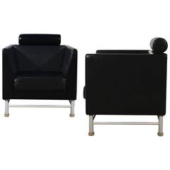 Pair of "Eastside" Lounge Chairs by Ettore Sottsass for Knoll 6