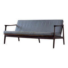 R Huber Teak 3-Seater Sofa