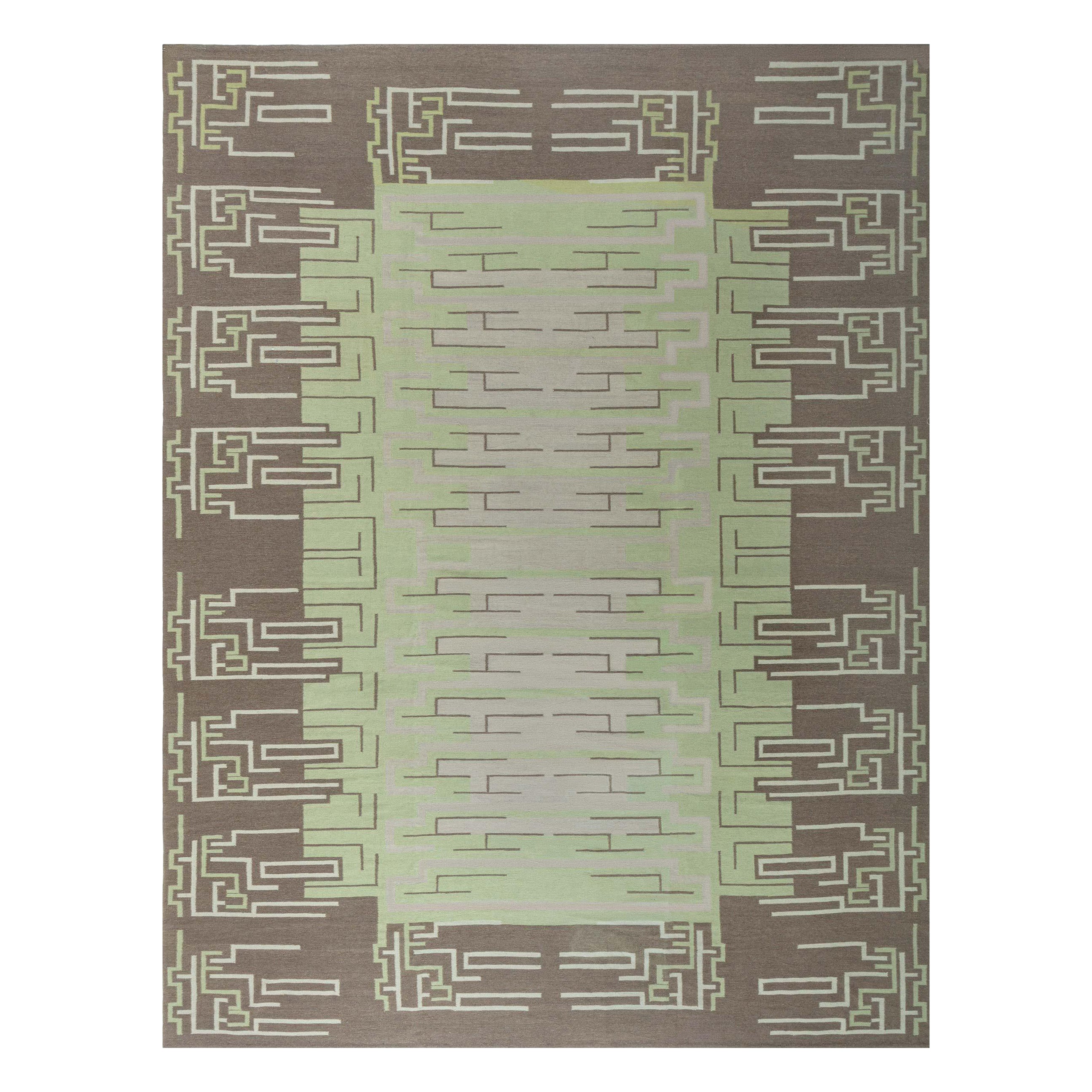 Contemporary Scandinavian Style Handmade Rug by Doris Leslie Blau