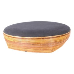 Puf grande de ratán