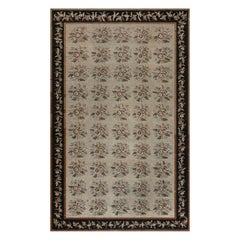 Doris Leslie Blau Tappeto autentico botanico russo Bessarabian fatto a mano