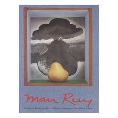 1986 Man Ray - Galleria Bianca Pilat Milano Poster originale d'epoca