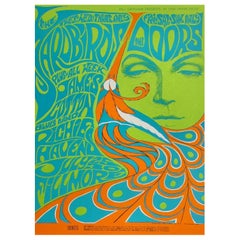 1967 The Doors - Fillmore Poster originale d'epoca