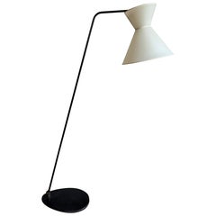 Seltene Stehlampe, Gerard Guermonprez zugeschrieben
