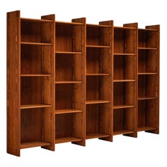 Gianfranco Frattini for Bernini Large Bookcase in Teak
