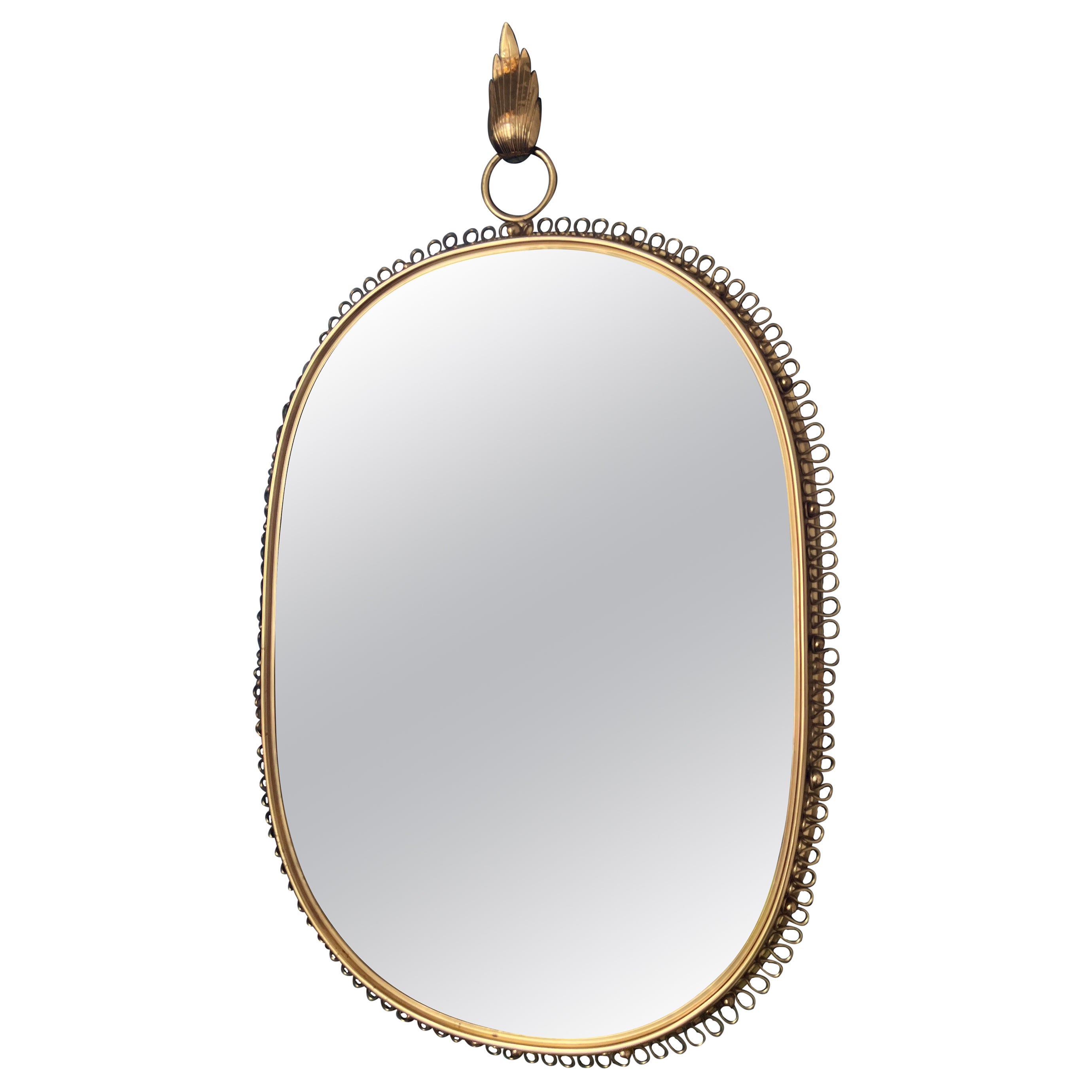 Wall Mirror by Josef Frank Svenskt Tenn, 1950s