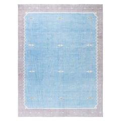 Tapis Dhurrie indien vintage Doris Leslie Blau