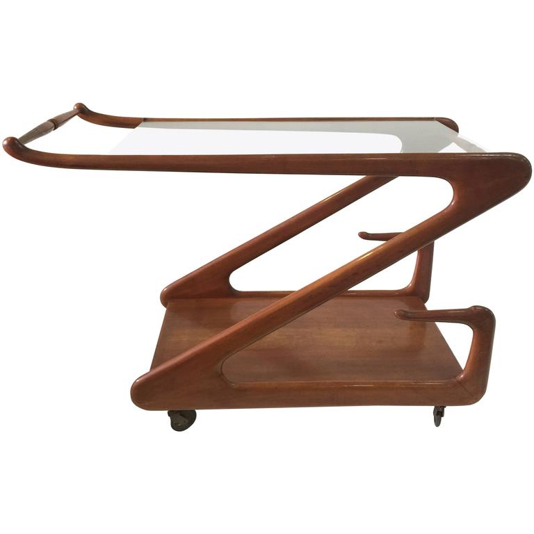 Ico Parisi Style Modern Era Bar Cart 1950s For At 1stdibs Ico Parisi Style Modern Era Bar Cart 1950s For