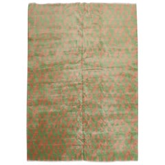 The Collective Sherbert Orange Neon Green Turkish Deco Small Rug (tapis de décoration turque)