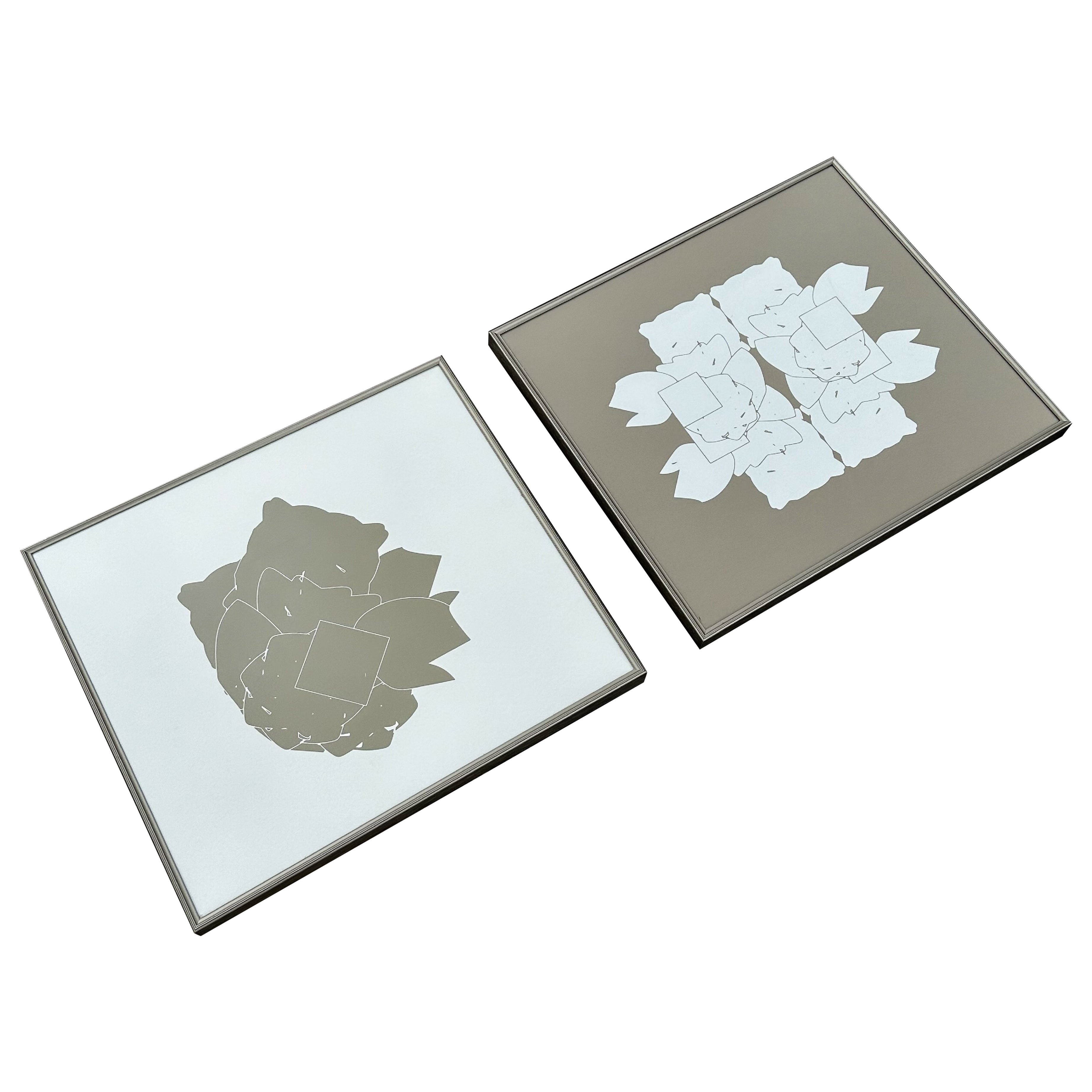 Juego de 2 obras de arte de pared Soft Slumber by WANAS
