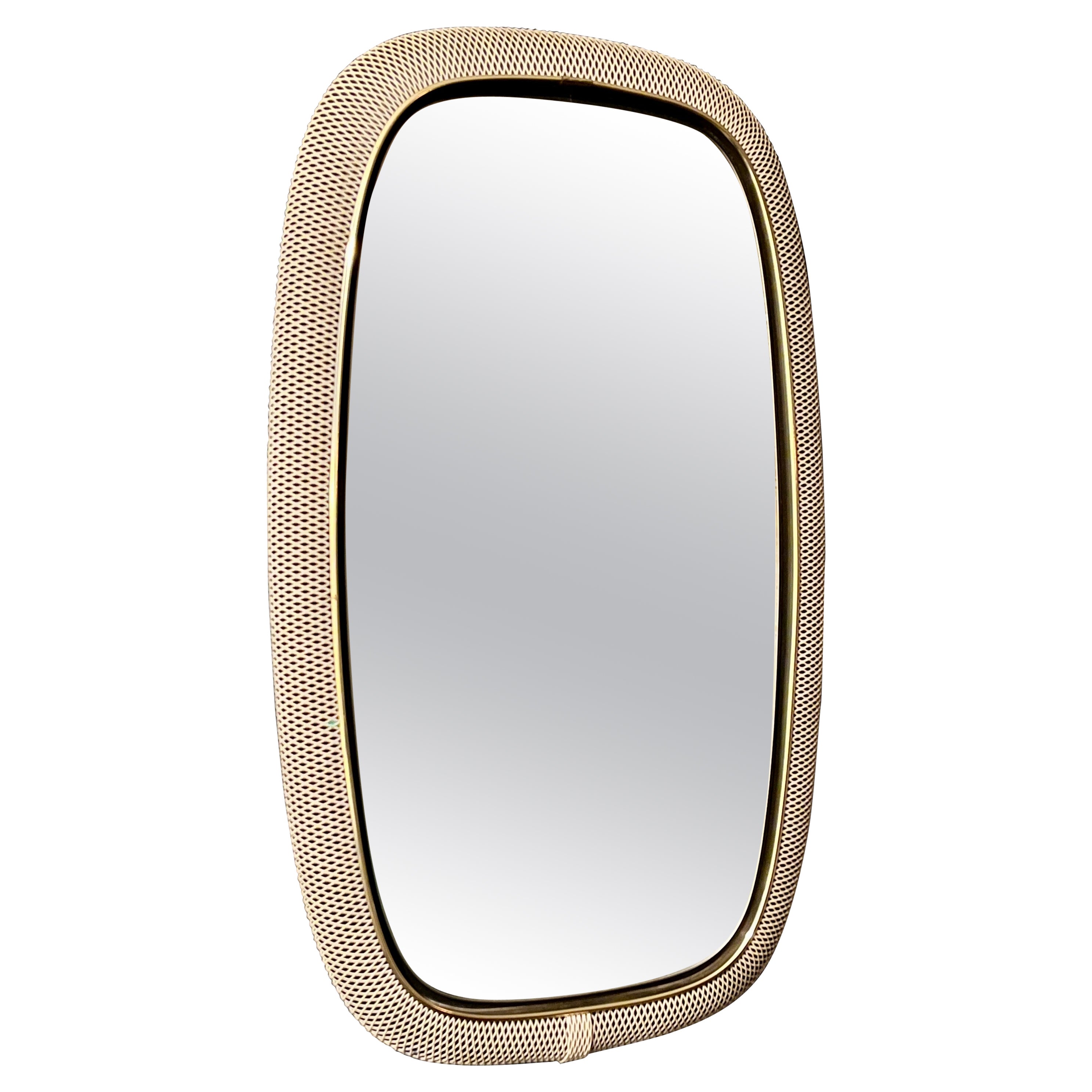 Wall Mirror by Münchner Zierspiegel, 1950s