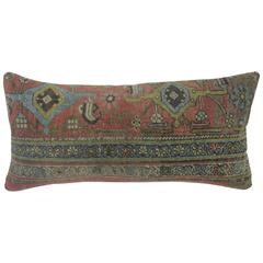 Antique Persian Bolster Pillow