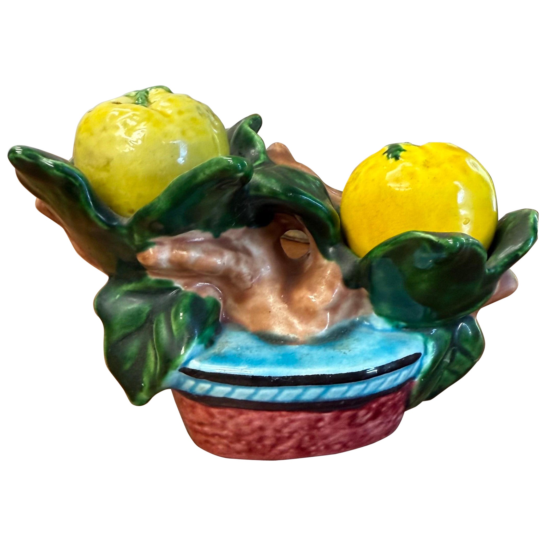 1950's Ceramic Lemon Salt & Pepper Shakers