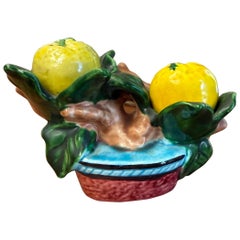 1950's Ceramic Lemon Salt & Pepper Shakers