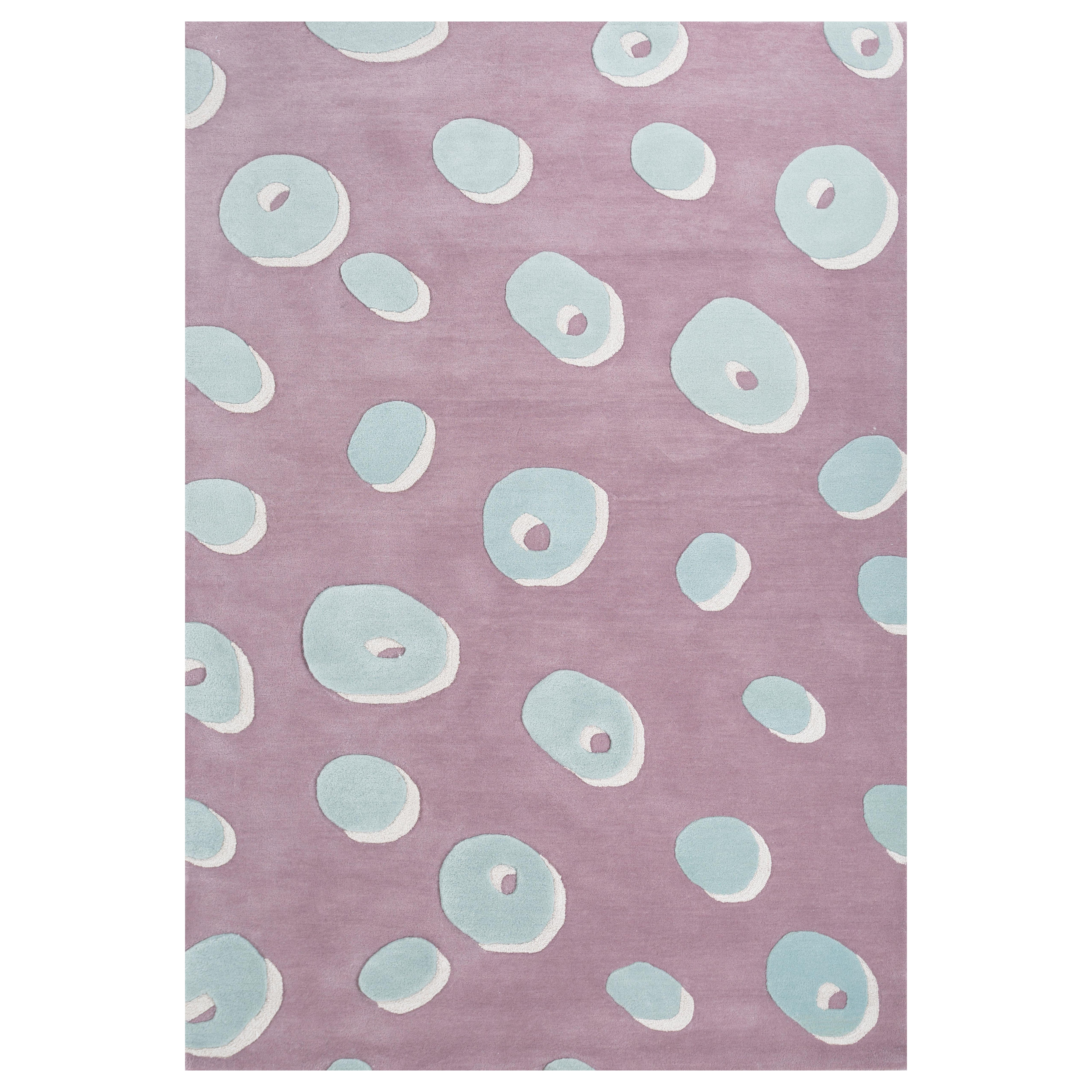 Jaipur Rugs Wistful Mauve & Light Sea Mist 180X270 cm Hand Tufted Carpet