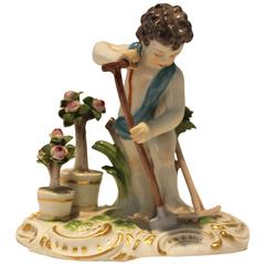 19th Century Meissen Porcelain Figurine