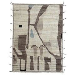 Tappeto marocchino 9x12 Ft annodato a mano, 100% lana. Opzioni personalizzate disponibili