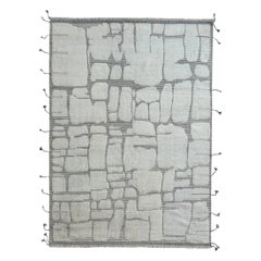9x12 Ft Contemporary Moroccan Rug. 100% Wool. Custom Options Available