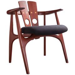 Custom "Katita" Chair by Sergio Rodrigues, Brazil, 2004 9
