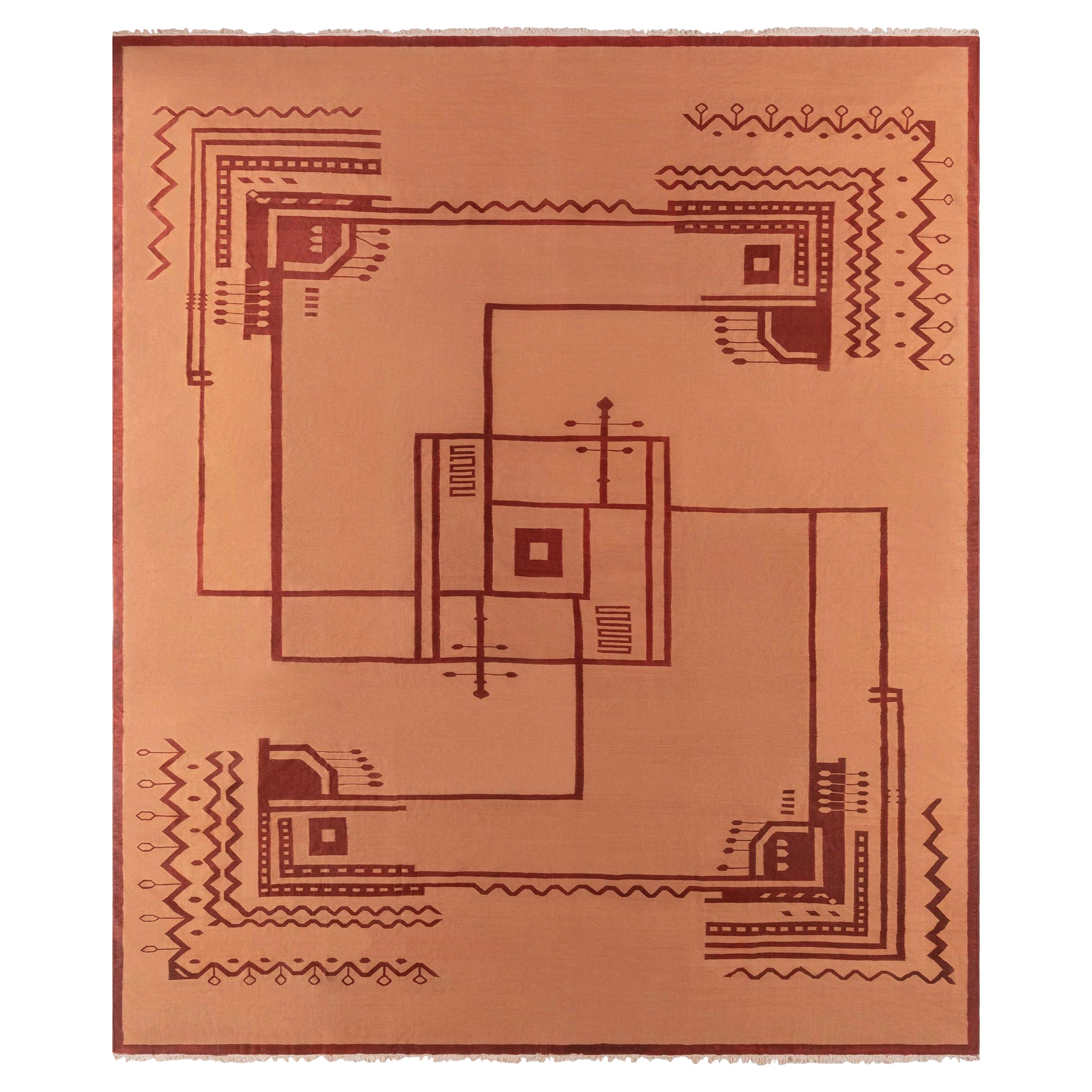 Tappeto Doris Leslie Blau Vintage Indian Dhurrie