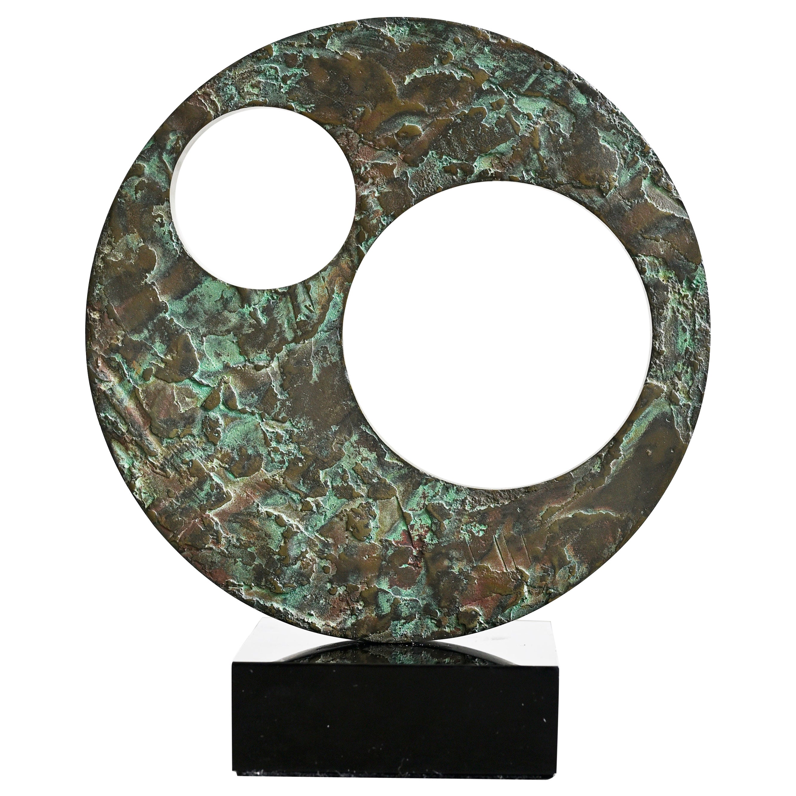 Scultura in bronzo vintage di Gordon & Smith