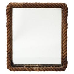 Rope et verre miroir d'Adrien Audoux et Frida Minet, France, vers 1960