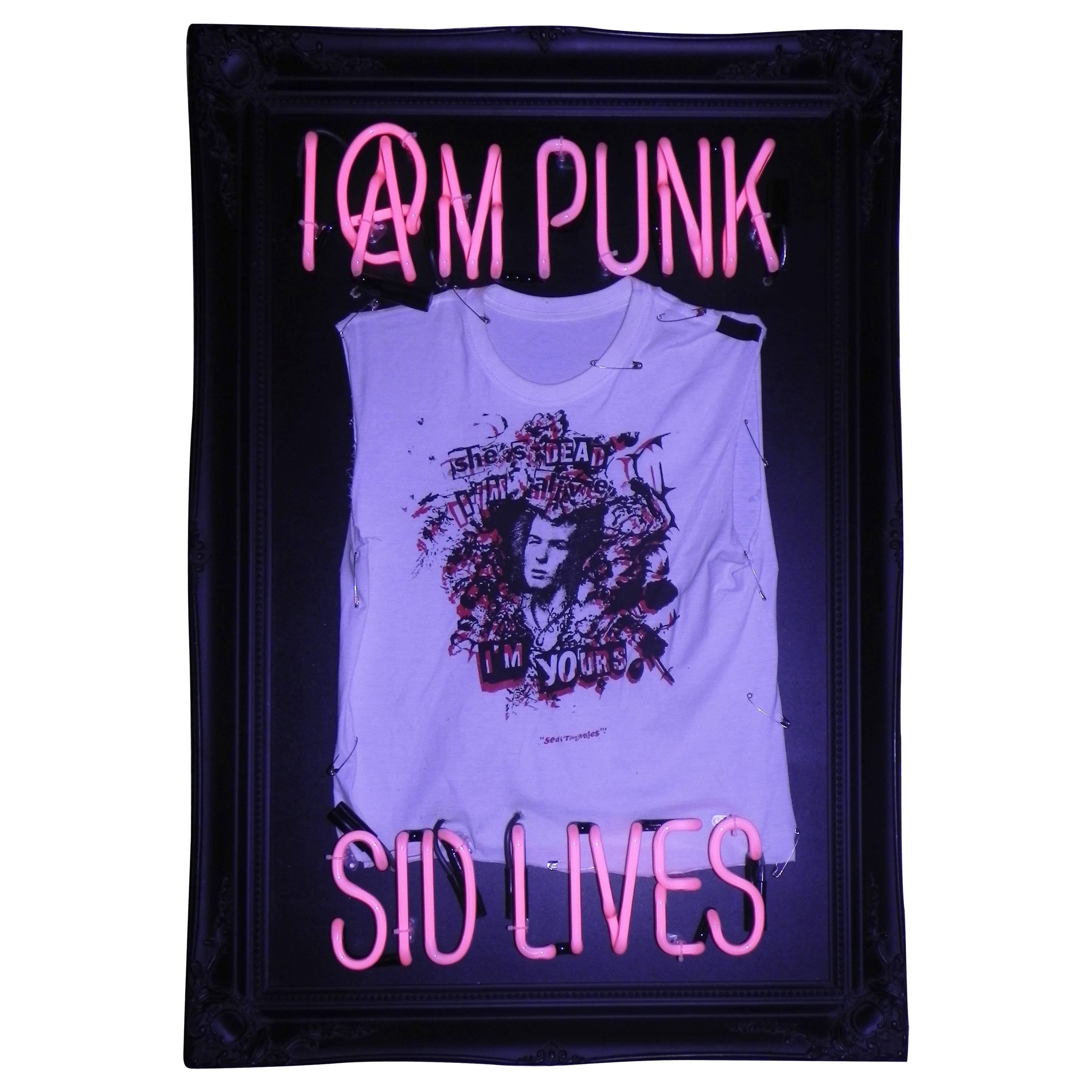 "SID LIVES" by Illuminati Neon For Sale