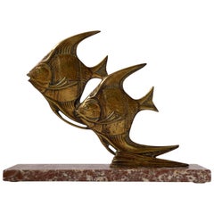 Brass Fish Sculpture
