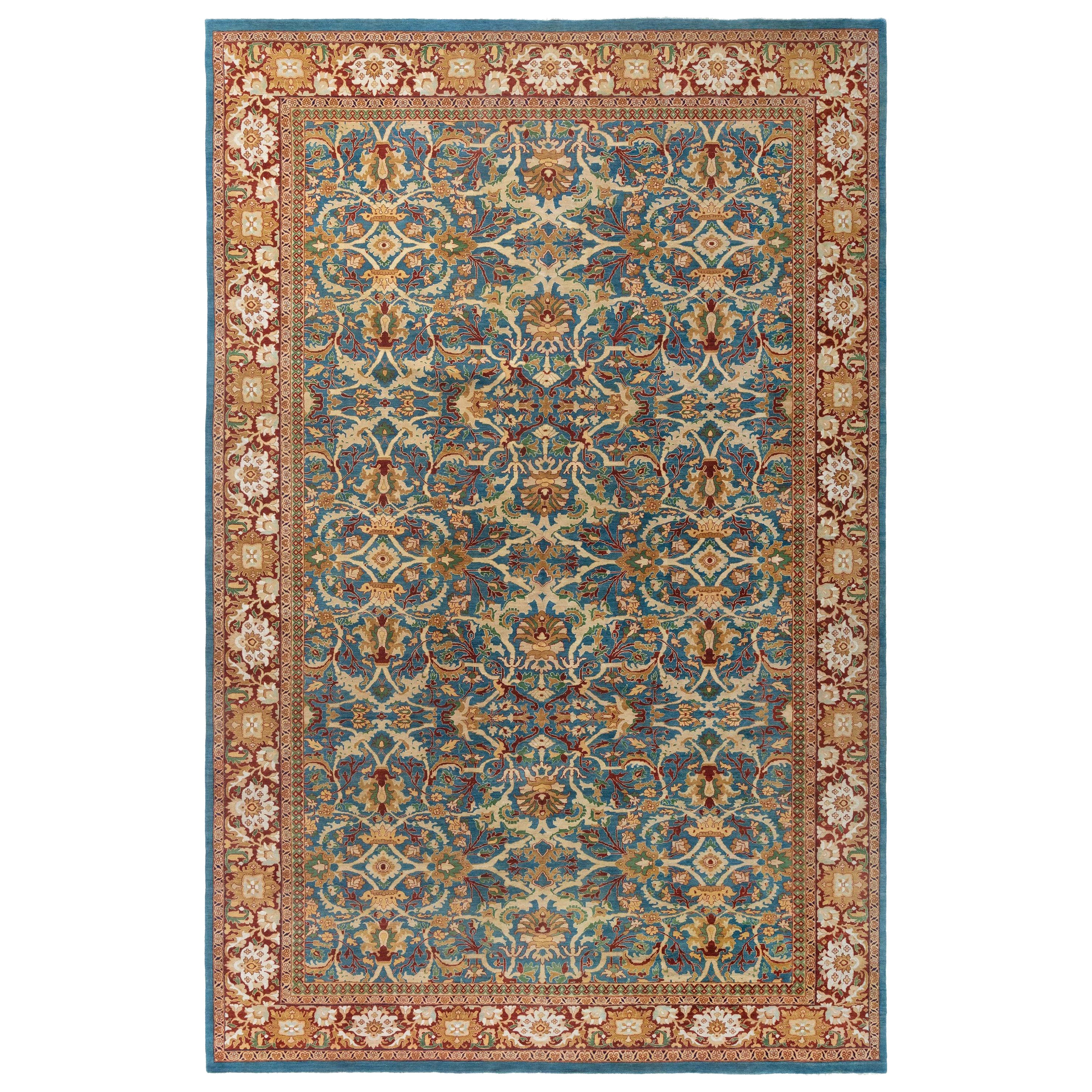 Modern Traditional Inspired Tabriz Rug by Doris Leslie Blau