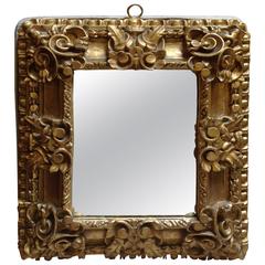 Antique Hand-Carved Gilt Mirror 2
