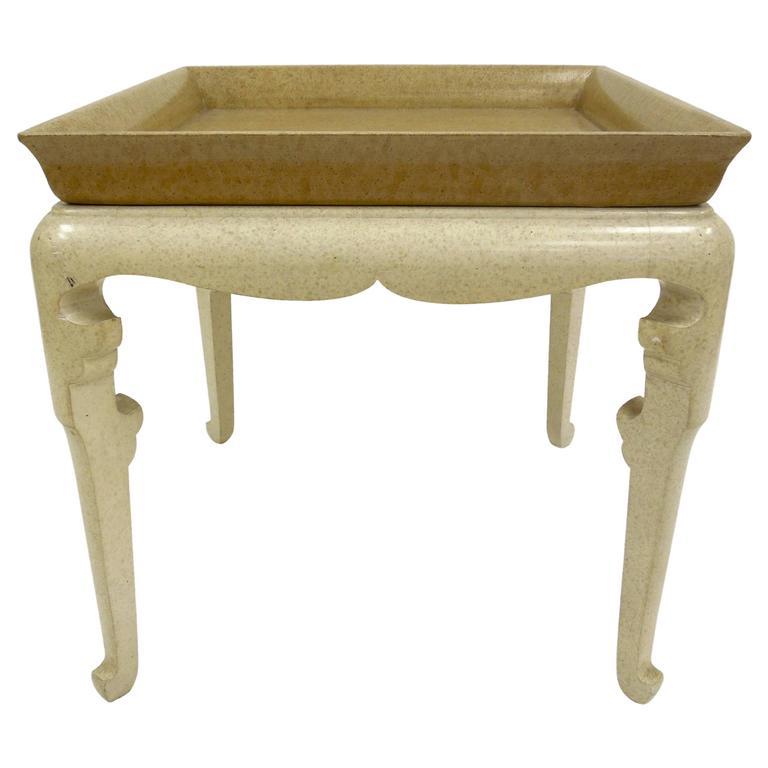 Fabulous Marge Carson Greek Key Design Writing Desk At 1stdibs Chic Hollywood Regency Side Table By Marge Carson