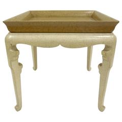 Chic Hollywood Regency Side Table by Marge Carson