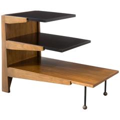 Rare Three-Tier Side Table by Greta Magnusson Grossman, USA, circa 1952 8