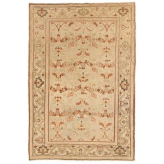 Persischer Malayer Small Teppich - Wolle Braun Elfenbein Rot Design - 75916