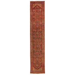 Tappeto Persiano Malayer - Lana Blu Avorio Blu Navy Rosso - 75962