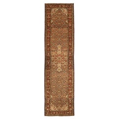 Alfombra Persa Shahsavan - Lana Marrón Marfil Rojo - 75953