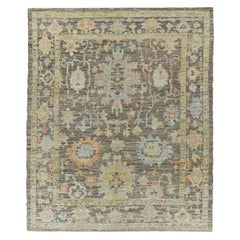 Afghanistan Rose Kollektion Teppiche - Wolle Blau Braun Rosa - 90836