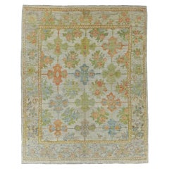 Tappeti Afghanistan Rose Collection - Lana Blu Avorio Rosso - 90840