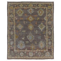 Tappeti Afghanistan Rose Collection - Lana Blu Marrone Verde - 90884