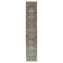 Tappeto Afghanistan Rose Collection - Lana Blu Marrone - 90892