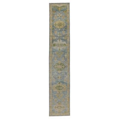 Tappeto Afghanistan Rose Collection - Lana Blu Verde - 90893
