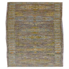 Tappeto Afghanistan Rose Collection - Lana Blu Marrone - 90921