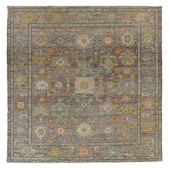 Tappeti Afghanistan Rose Collection - Lana Marrone Verde - 90945