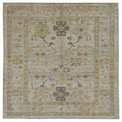 Tappeti Afghanistan Rose Collection - Lana Verde Avorio - 90946