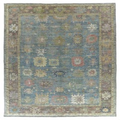 Tappeto Afghanistan Rose Collection'S - Lana Blu Marrone - 90962