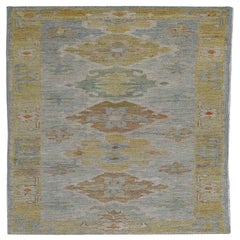 Tappeto Afghanistan Rose Collection - Lana Blu Marrone - 90947